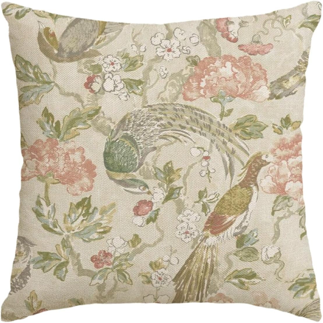 Sofa Couch Farmhouse Pillow Cover 18 x 18 Inch