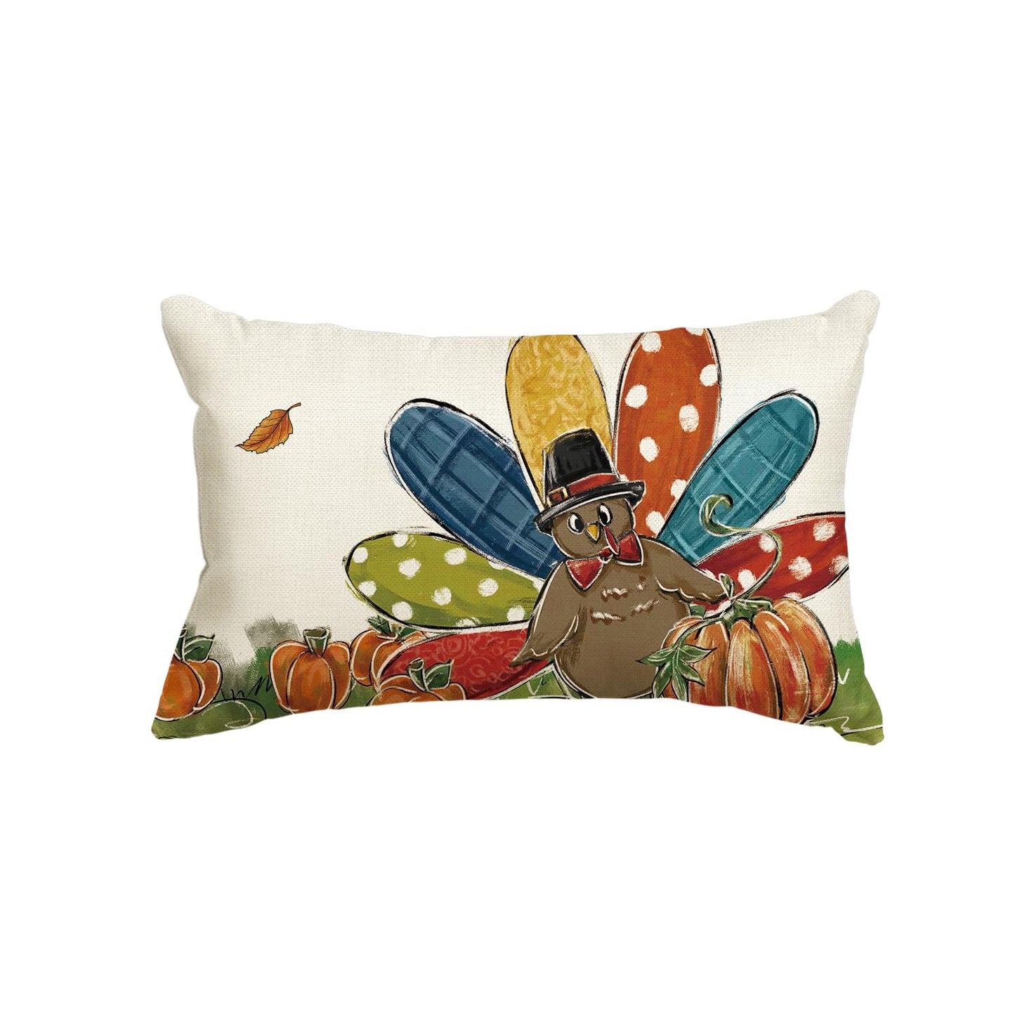 Fall Thanksgiving Pillow Cover