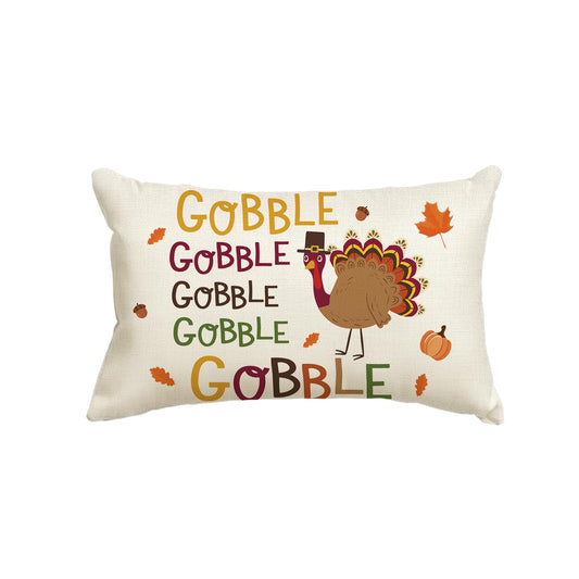 Fall Thanksgiving Pillow Cover