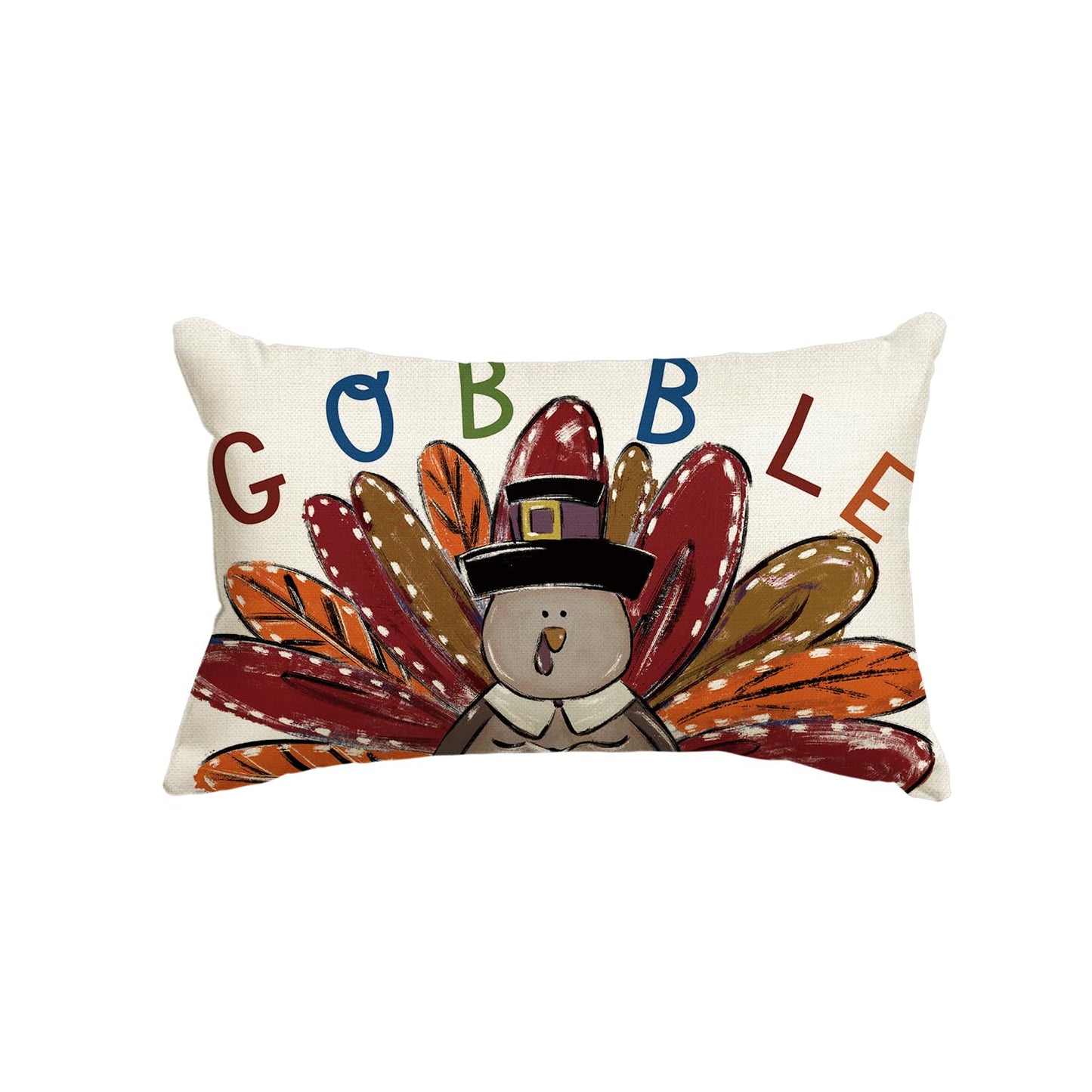 Fall Thanksgiving Pillow Cover