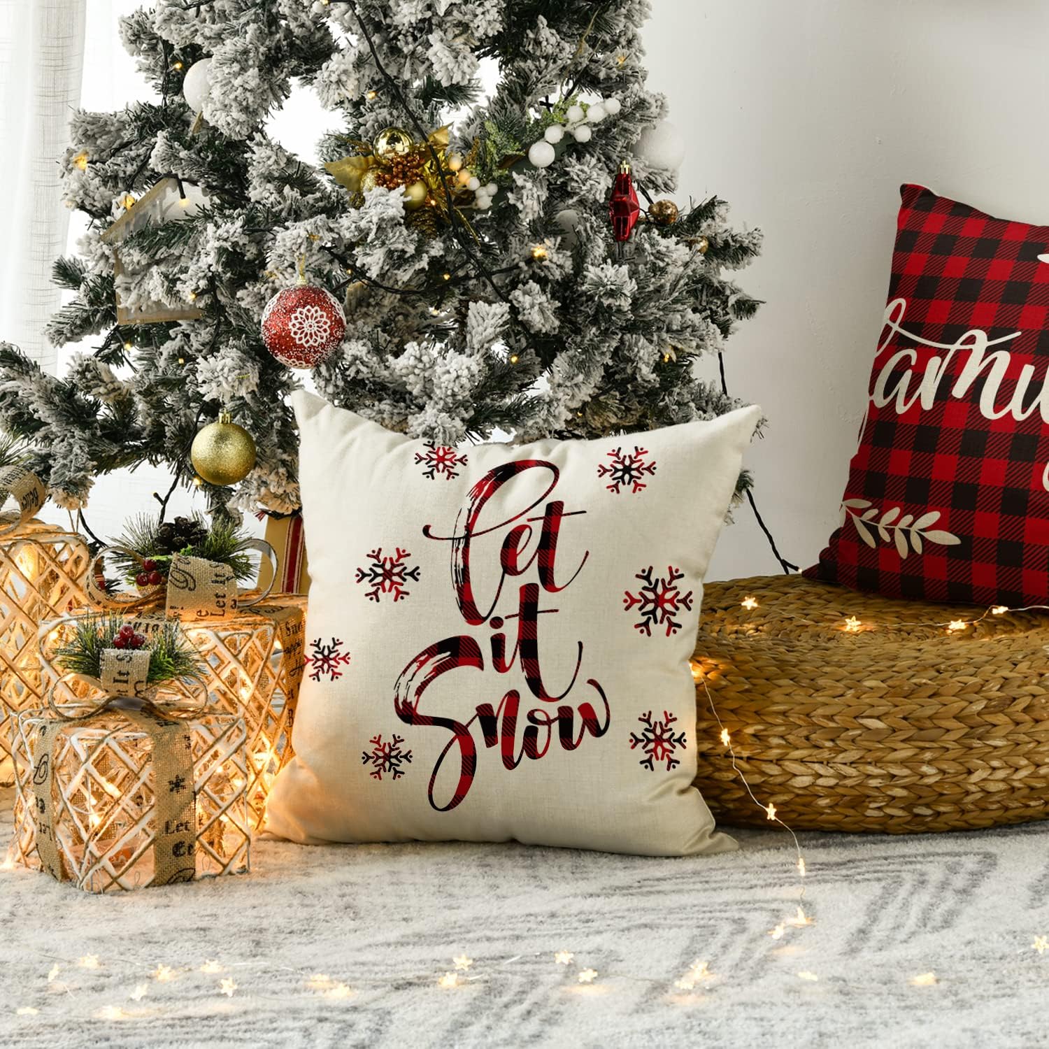 Inexpensive fashion christmas pillows